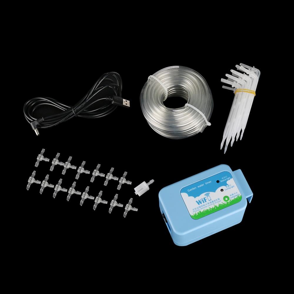 Garden Irrigation System Automatic Phone Remote Control Water Timer Smart Electronic Irrigation Controller WiFi Connection