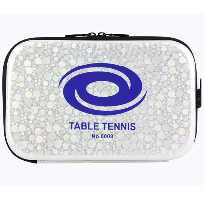 Original yinhe table tennis racket case 8008 hard case ping pong racket case: white