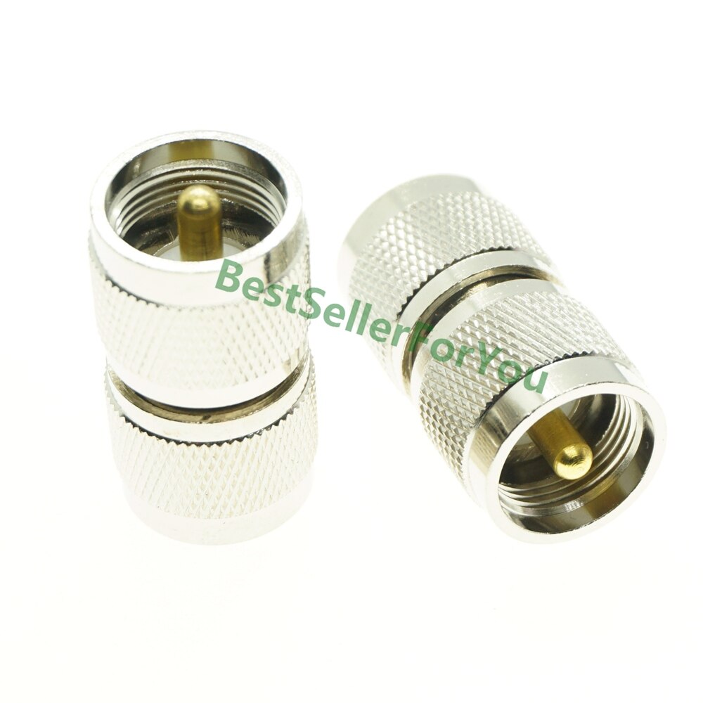UHF PL-259 Male to UHF Male PL259 PL-259 plug in series RF adapter connector
