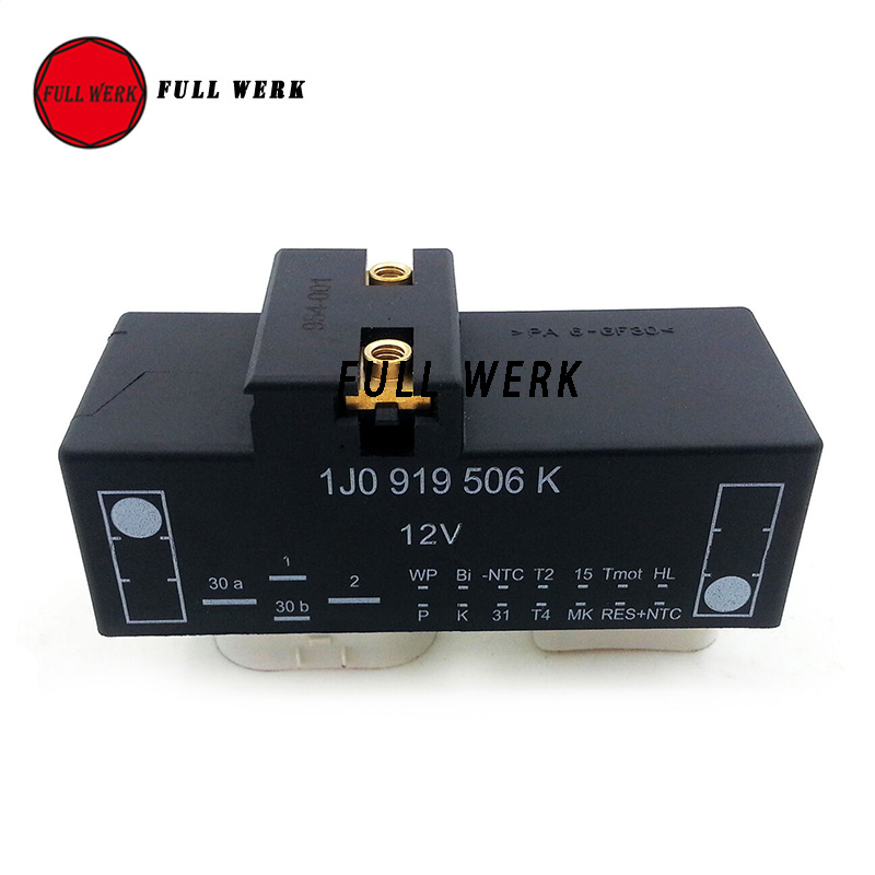 1J0 919 506K Cooling Fan Relay Control Module for Jetta Golf TT Beetle radiator 1J0919506K 1J0 919 506 K Accessories