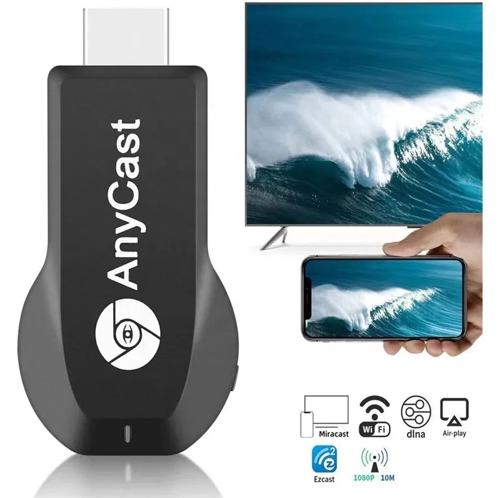 M9 Plus Wireless WiFi Display 4K 1080P HDMI-compatible TV Dongle Receiver for DLNA Airplay Miracast for AnyCast for IOS