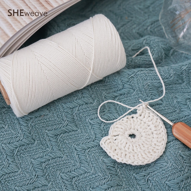 weaving tapestry warp,Cotton Warp Roll for Weaving, crocheting,tapestry warp yarn- 80g/ 150 m (164 yd)