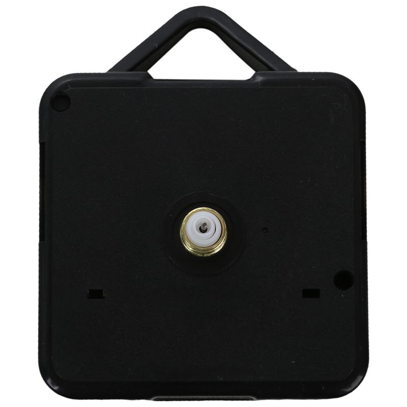 DIY Clock Metal Texture Wall Clock Retro Clockwork Movement Accessories Mechanism for clock Black + Red