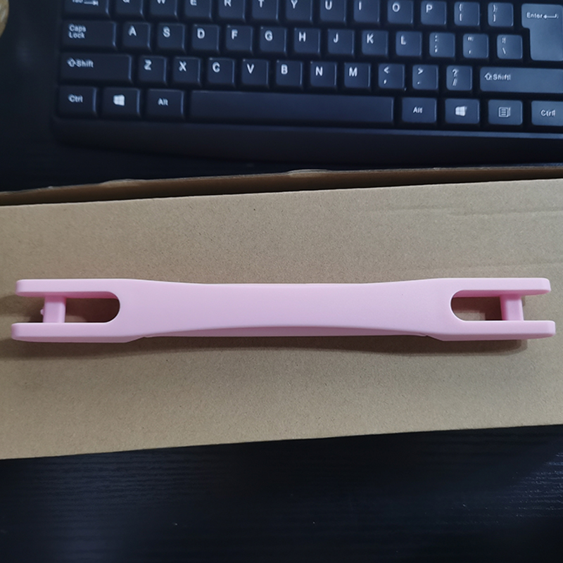 Substituição mala de bagagem alça de viagem mala de bagagem alça alça de transporte alça alça de reposição caixa saco peças: Rosa