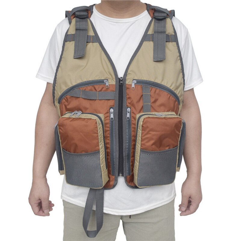 Multifunctionele Vissen Vest Outdoor Zee Vissen Vest Outdoor Fotografie Directeur Vest Vliegvissen Vest Pack Verstelbare