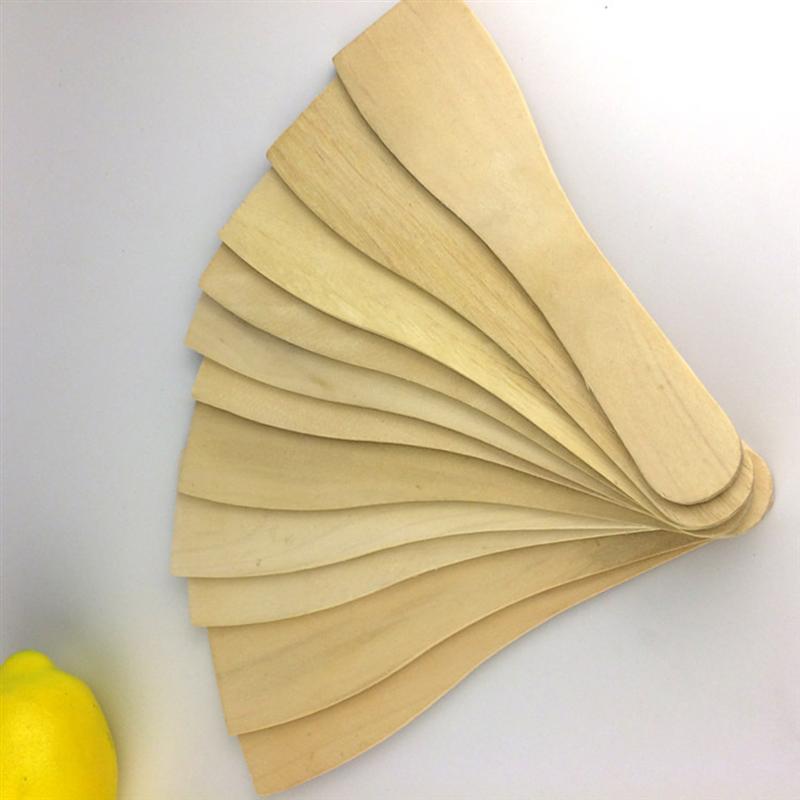 6 st non-stick trä spatel liten trä turner matlagning spade trä spatel köksredskap för hem restaurang cocina