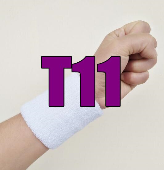Seneste   q3 t11 stil  t 11 håndled sæt arm ærme svedabsorberende sports håndklæde håndledsbeskytter