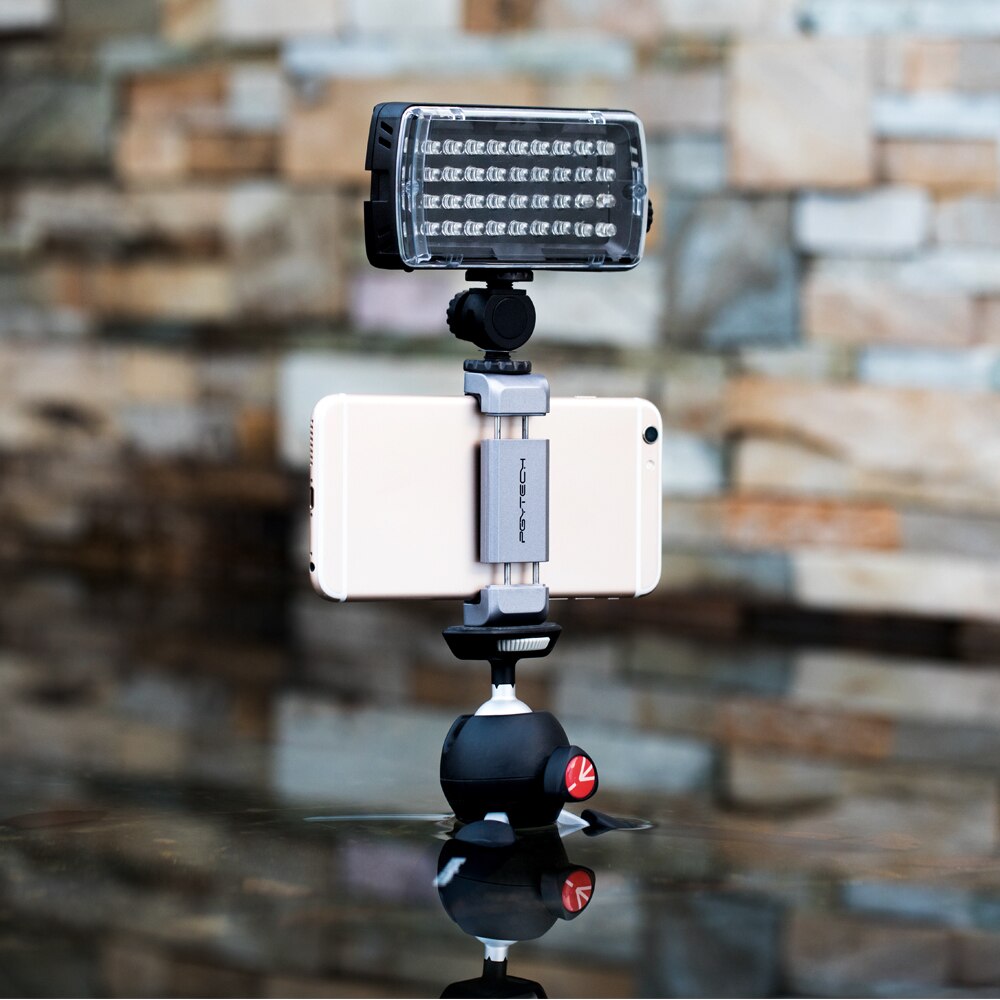 Originale pgytech universal-handyhalterung erweitert die funktionen ihres telefons für dji osmo pocket handheld-gimbal-zubehör.