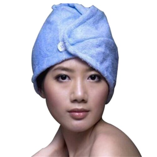 Séchage des cheveux Turban chapeau Spa bain chapeau bain cheveux serviette séchage rapide microfibre serviette