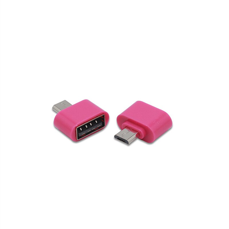 Micro USB OTG Adapter Male To USB 2.0 Female Connector Data Portable OTG Converter for Samsung Android Mobile Phone Converters: 4