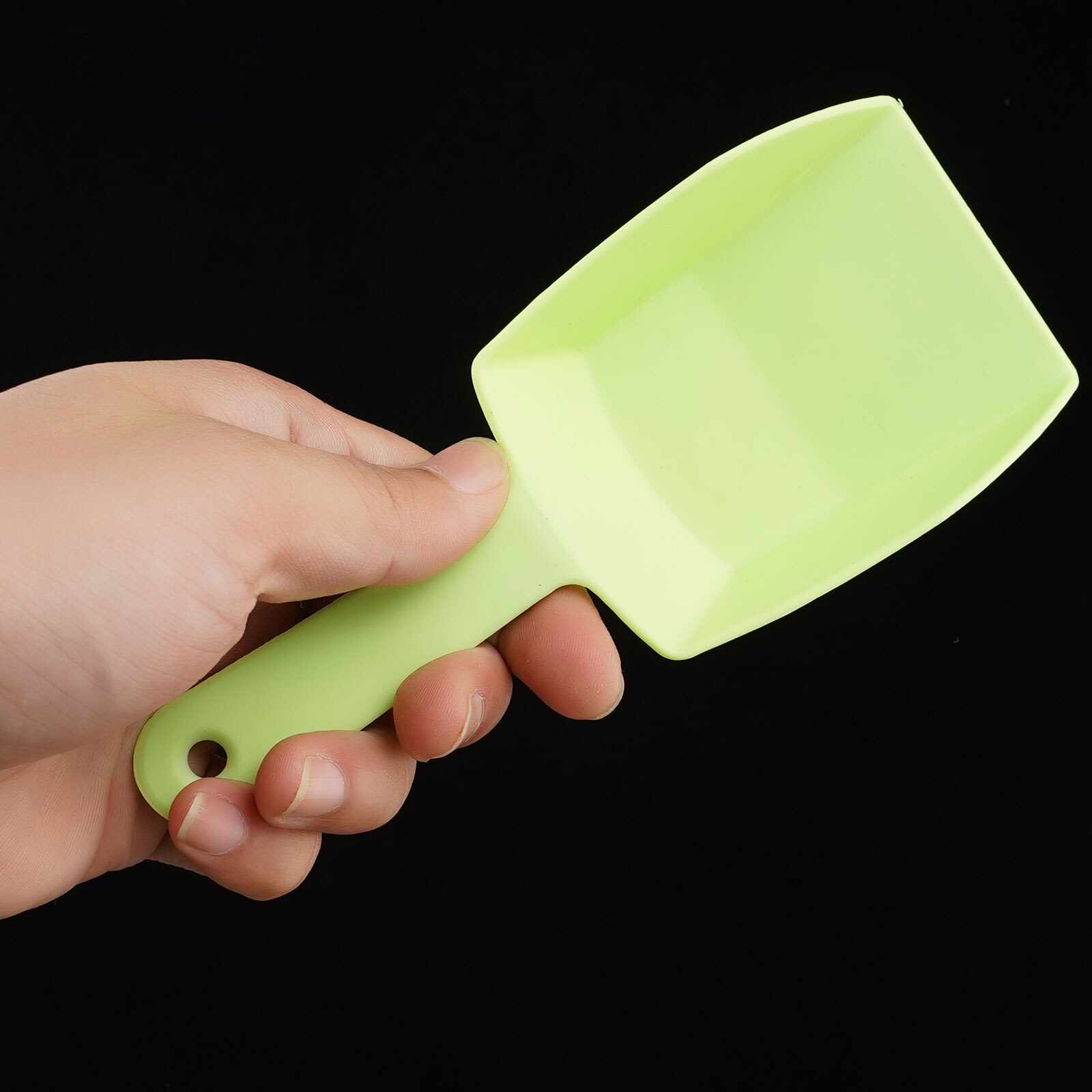 Plastic Fertilizer Spreader Handheld Watering Can Garden Grass Seeds Spreading Container Adjustable Spreader Bottle with Shovel