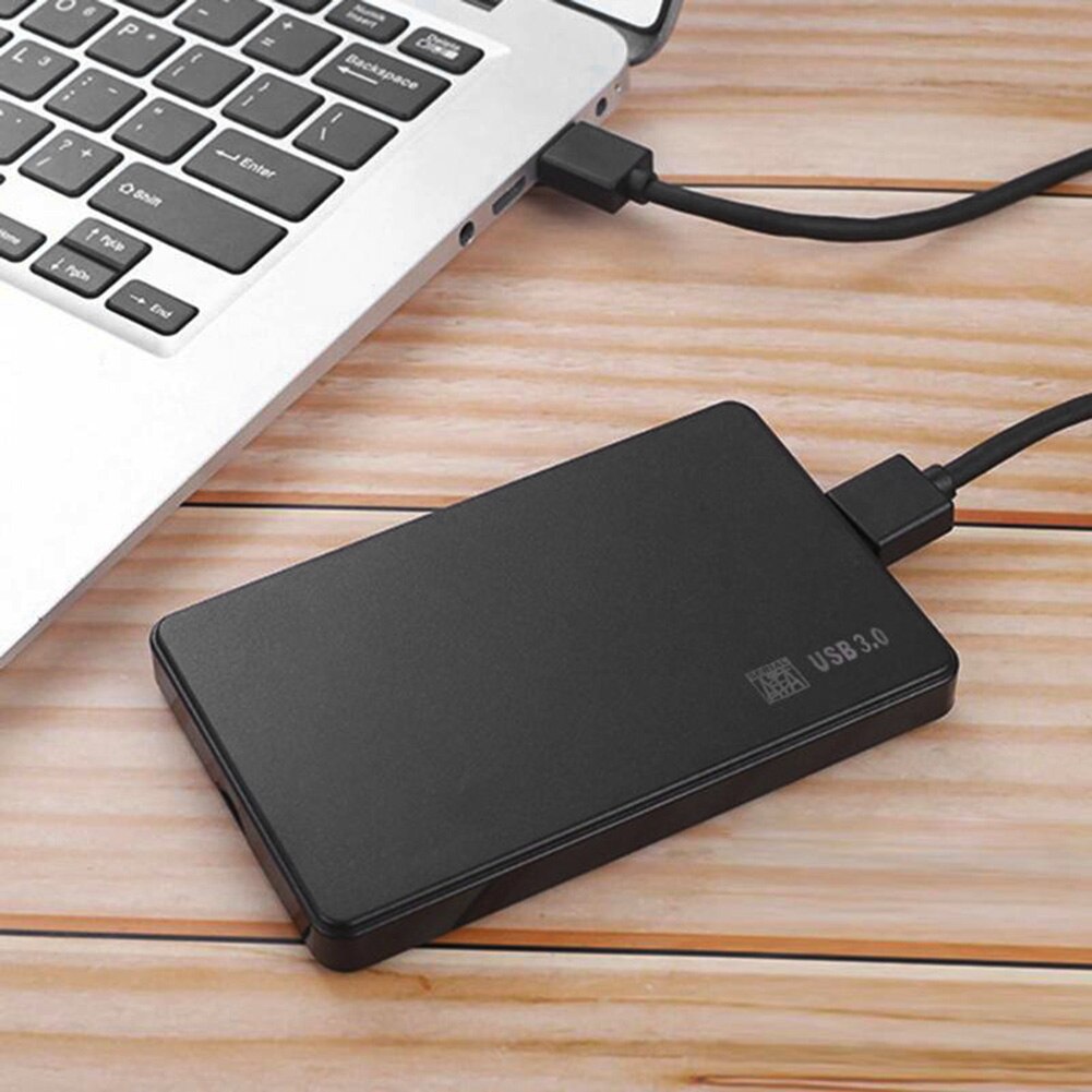 2.5 Inch Sata Ssd Hdd Mobiele Doos Plastic 3Tb Usb 2.0/3.0 Behuizing Geval Plastic Externe Mobiele Doos ondersteuning 3Tb Voor Laptop Pc