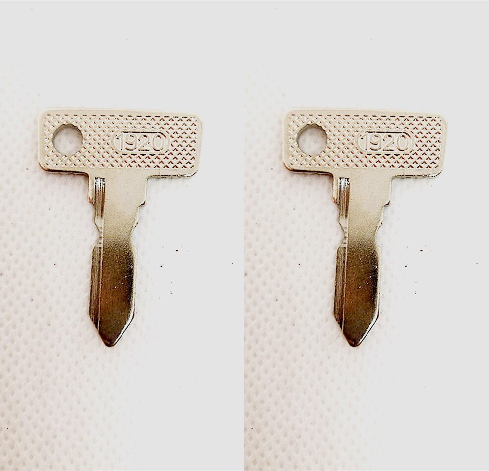 2pc Club Car Golf Cart Key 84 & Up Gas & Electric DS Precedent Keys #1920 1012505