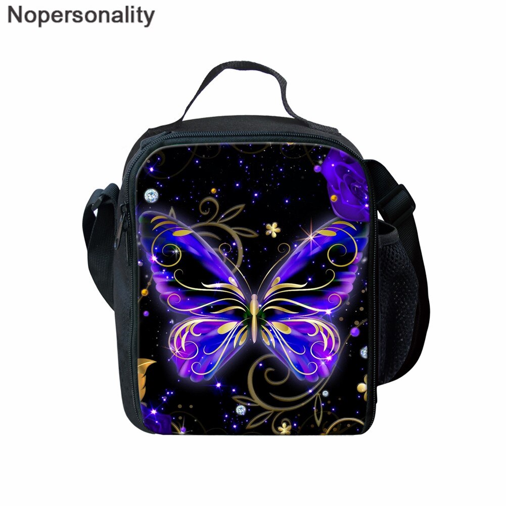 Nopersonality Butterfly Backpack for School Kids Girls Book Bags 3Pcs/Sets Rucksack Women's Travel Bagpack Children Schoolbags: Z5909G