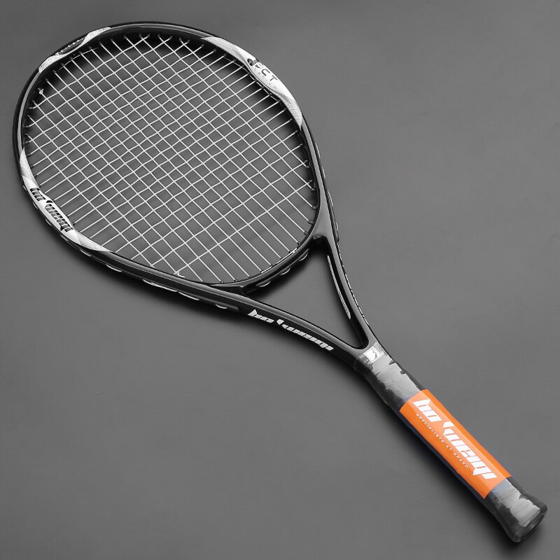 Carbon Aluminium Alloy Strung Tennis Racket For Adult Tenis Rackets Strings Bag Raqueta Padel Men Women