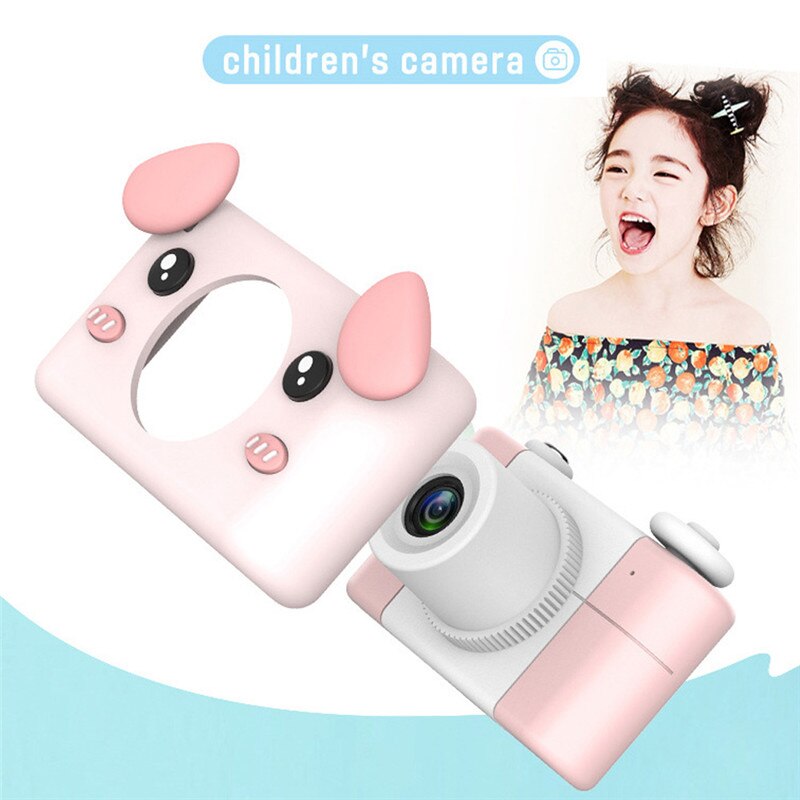 Educational Cute Mini Kids Digital Photo Camera 8.0MP 2.0" LCD Full View Photography Birthday Cool Kids Camera For Children