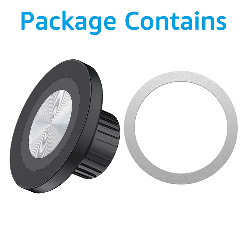 Magnet Head for MagSafe Car Phone Mount Universal 17mm Ball Joint Magnetic Phone Holder Accessories for iPhone 15 Pro Max Xiaomi: Default Title