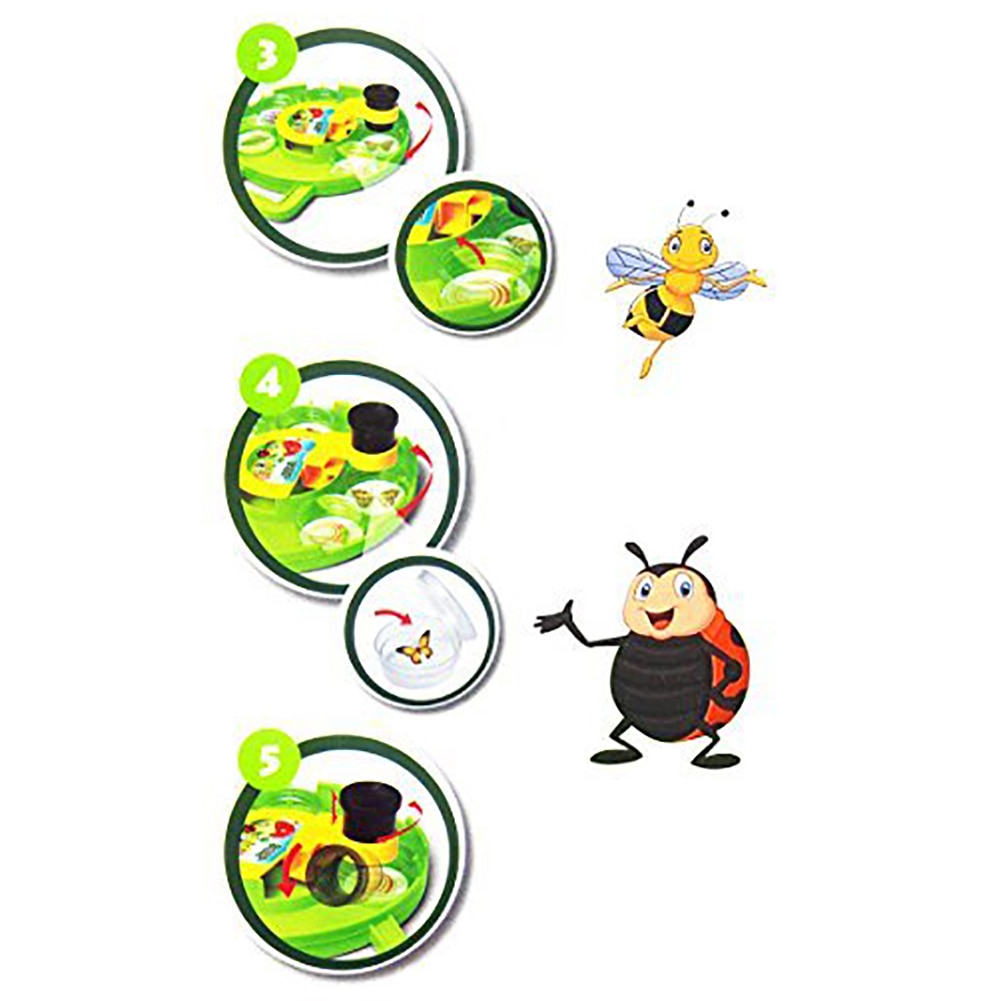 Enfants Microscope Bug receveur visionneuse ensemble outils loupe étui de Collection Explorer jouet éducatif