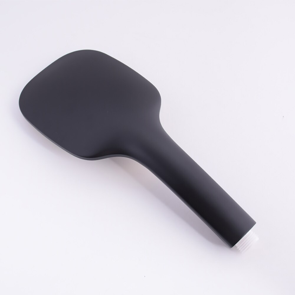 ABS Plastic Square Head Shower Hand Held Shower Head Gold Large Bathroom Shower Head