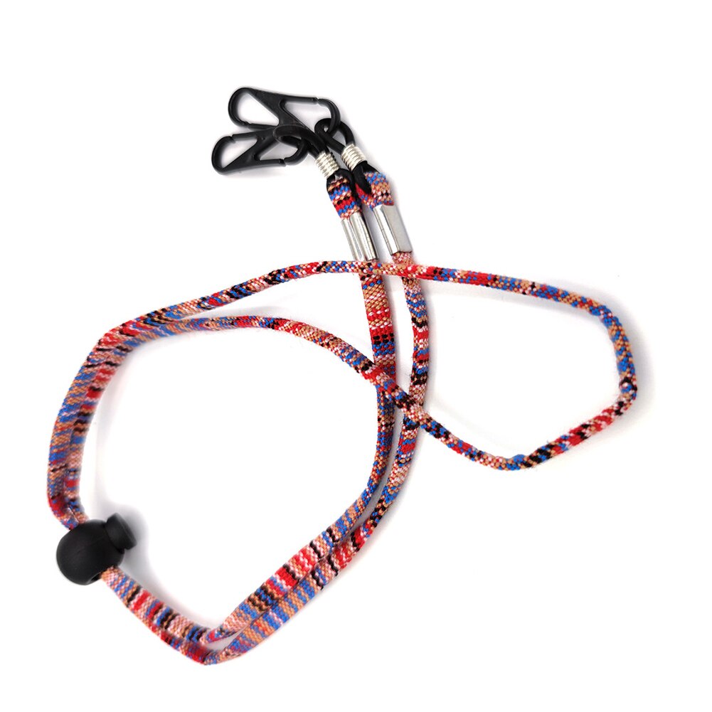 Praktische Lenzenvloeistof Zonnebril Katoen Nek String Cord Retainer Strap Eyewear Lanyard Houder High-End Etnische Touw Glazen Keten: 6