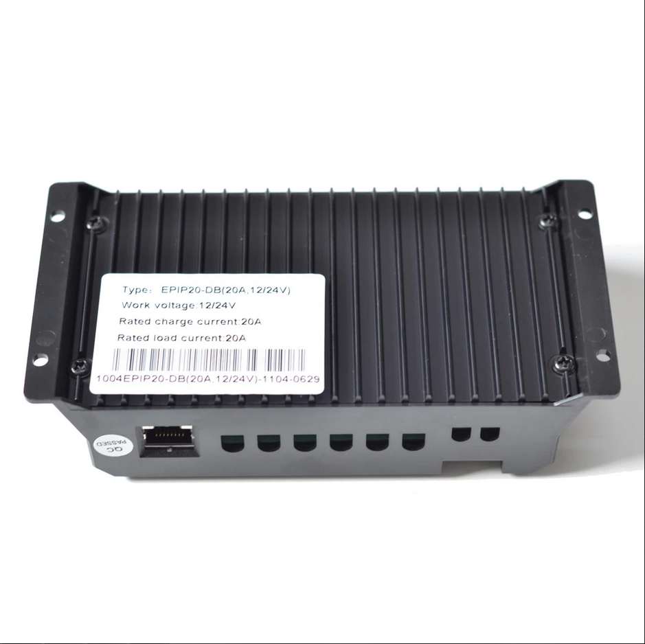 10A 20A Dual Battery Solar Panel Controller 12V 24V Dual Battery Charger Controller Caming Car RV Boat Solar Charging System