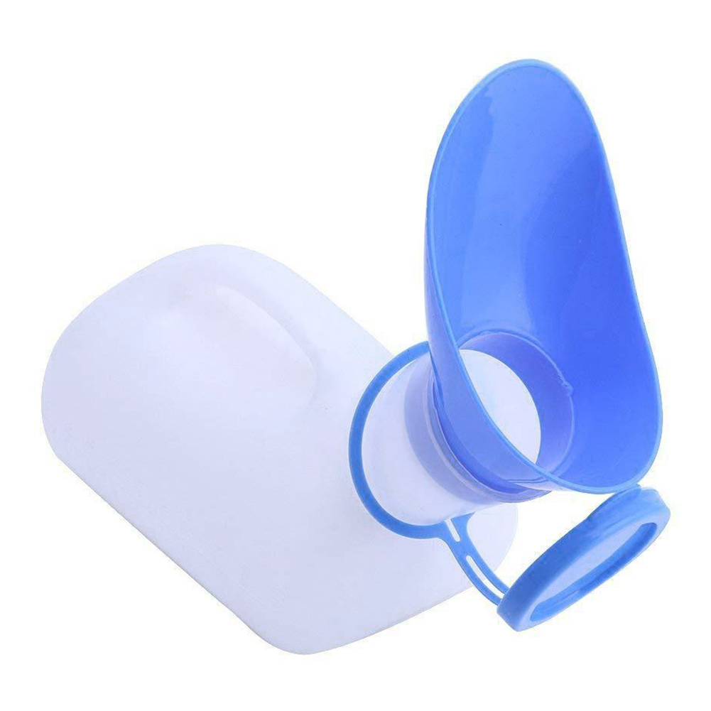 Ustensile d'urinoir de toilette portable pour homme et femme, accessoire de toilette mobile, contenance 1000ml: Default Title