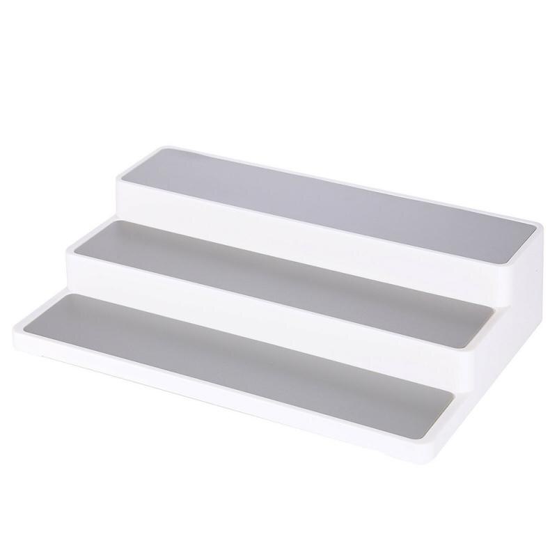 Home Kitchen Pantry 3 Layers Cabinet Organizer Storage Shelf Spice Jar Rack Shelf Organizer Bathroom Accessories Shelves