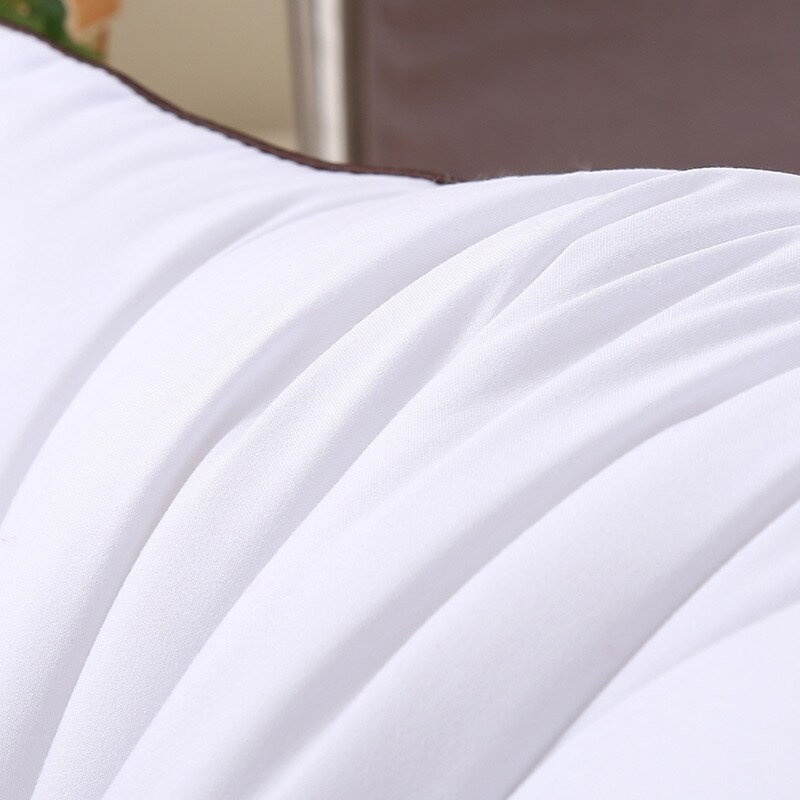 Almohada de cama superelástica para adultos, relleno de algodón, almohada viscoelástica para cuello, dormitorio, giro de cabeza, 2 uds.