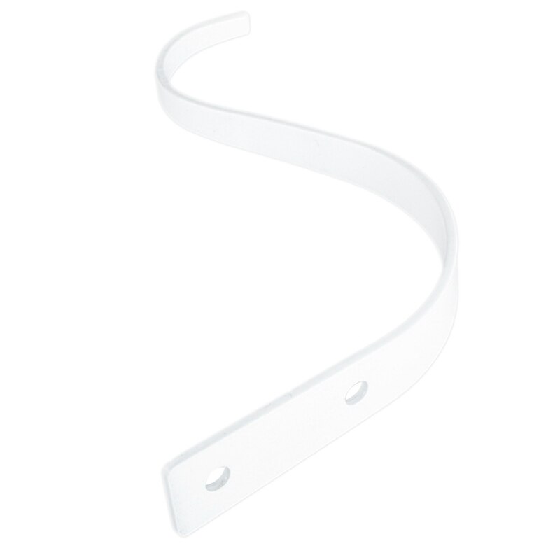 Applique murale suspendue en fer pour plantes et fleurs, support de Pot, support d&#39;étagère à crochet (blanc, 4 pièces)
