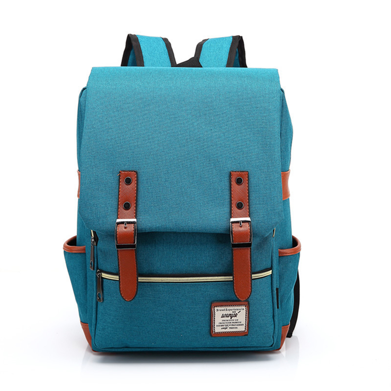 Zakelijke Laptop Rugzakken Casual Daypacks Outdoor Rugzak Schooltas Mannen Vrouwen Reizen Backpack Past tot 15.6Inch Macbook: Peacock blue