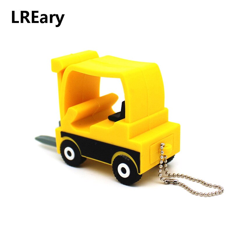 Tractor Model USB 2.0 Flash Drive 128MB 4GB 8GB Pen Drive Pendrive Forklift 16GB 32GB U Disk 64GB Memory Stick