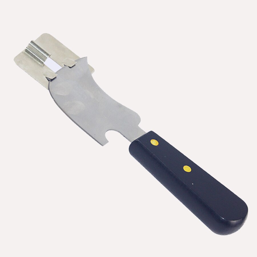 Schweißnaht führen Halbmond schaufel messer Trimmen messer für Vinyl boden schweißen-viertel mond Halbmond Vinyl boden trimmen messer