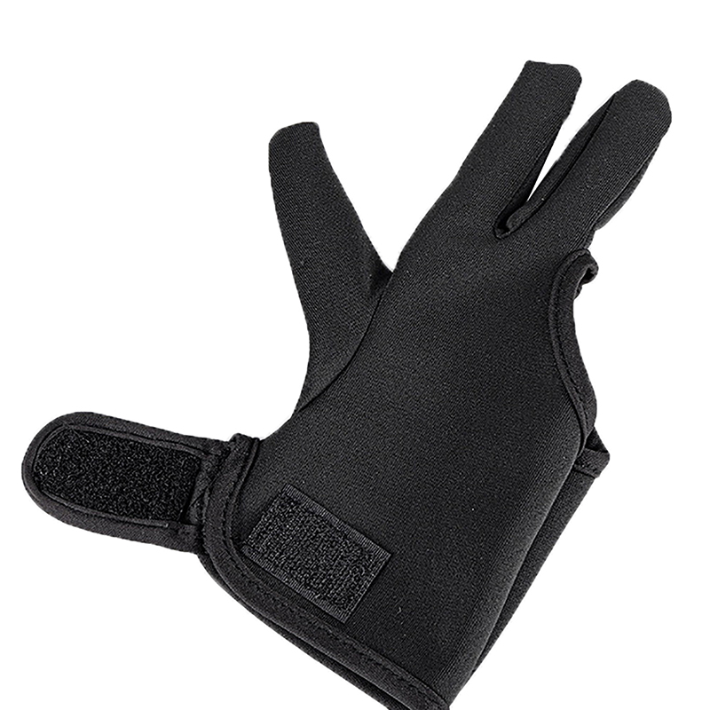 3Finger Anti-perm Hairdressing Gloves Barber Hairdressing Glove Heat Resistant Finger Protect Hair Straightening Curling Styling: Default Title