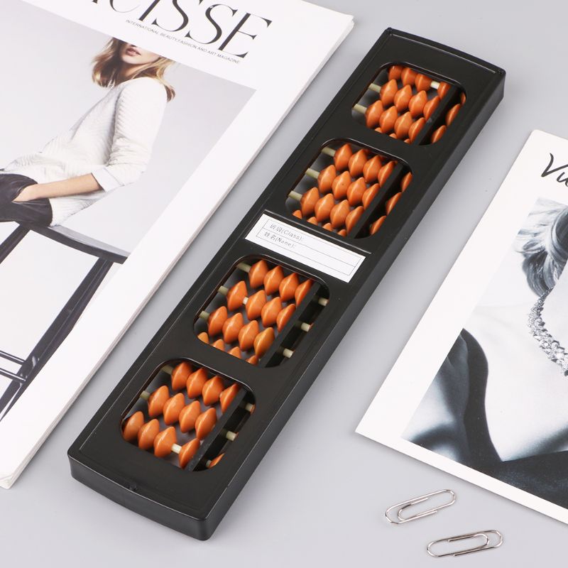 17 Digit Staven Standaard Abacus Soroban Chinese Japanse Rekenmachine Tellen Tool Wiskunde Beginners