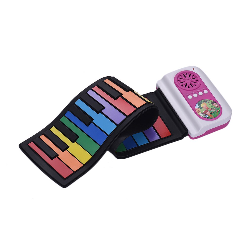 37-Key Portable Roll-Up Piano Silicon Electronic K... – Grandado