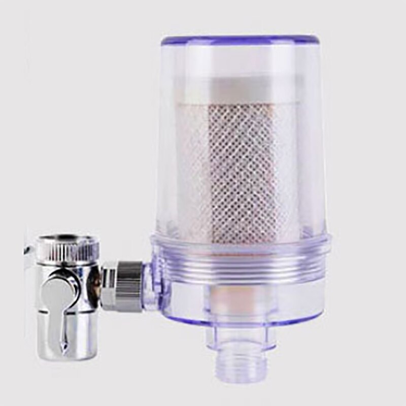 Faucet Ceramic Transparent Water Purifier, Used for Kitchen Scale and Residual Chlorine Removal Water Purifier