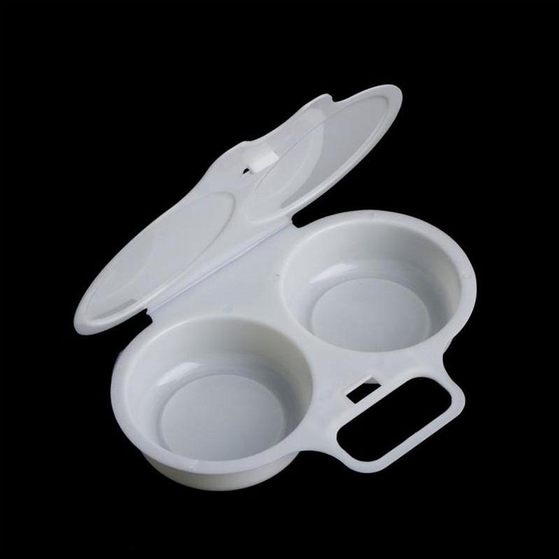 Cuisine four à micro-ondes forme ronde oeuf vapeur outil de cuisson gadgets moule oeuf frit cuisine oeuf braconnier B4R8
