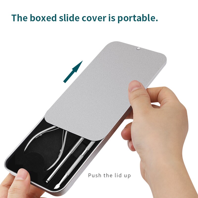 YASHNI Nail Cuticle Nipper Stainless Steel Tweezer Clipper Dead Skin Remover Scissor Plier Pusher Nail Tool ZJ01