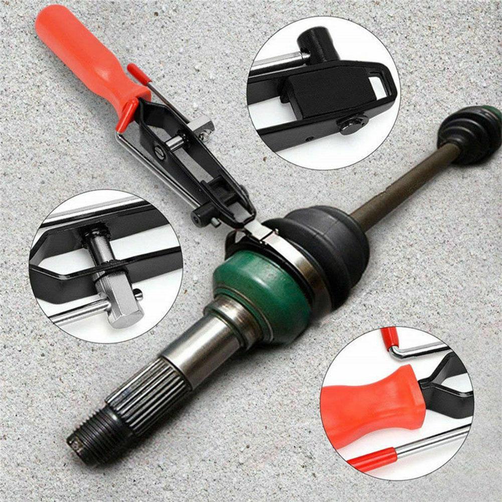 Auto Car CV Joint Banding Boot Axle Clamp Tool CV Half Shaft Boot Band Buckle Clamps Repair Install Tools
