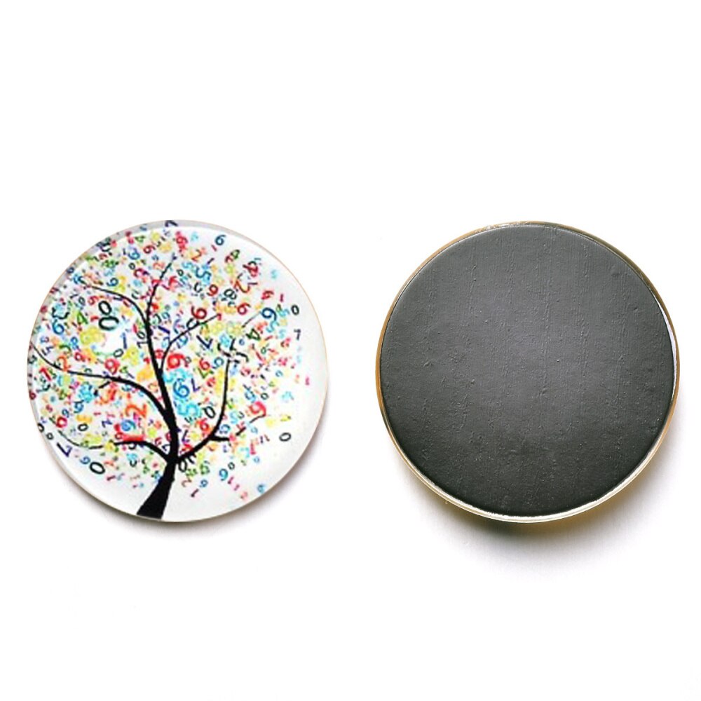 9-teiliges Magnet-Set Baum Schneemann Set mit Magneten für Weihnachtsbaum, magnetischer Weihnachtsbaum, Kühlschrankmagnete für Weihnachten