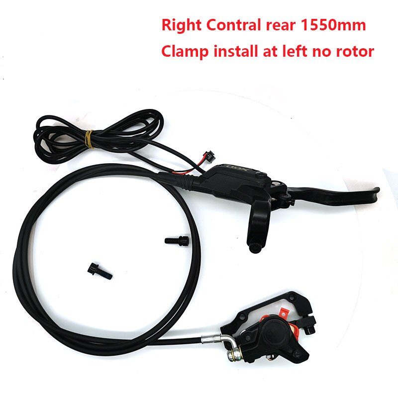 E-Bike MTB Hydraulic Disc brake Set Aluminum Alloy Electric bike scooter Power Control Shifter cut power off Bicycle Brakes: Right rear