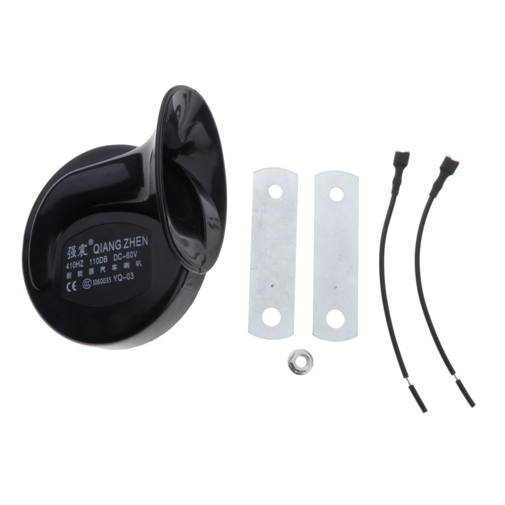 Motorcycle Vehicle Power assisted Electric Vehicle 410Hz Snail Horn High 60V: 60V