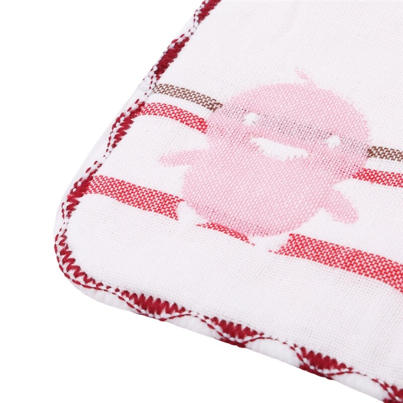 Baby Bibs 6 Layers Gauze Boy Girl Bandana Water Absorb Bib Burp Cloth Cotton Baby Scarf Burp Baby Christmas Accessories