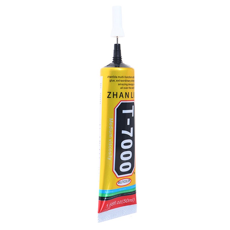 50 Ml T-7000 Adhesive Glue Black For Mobile Phone Glass Lens LCD Jewelry Repair