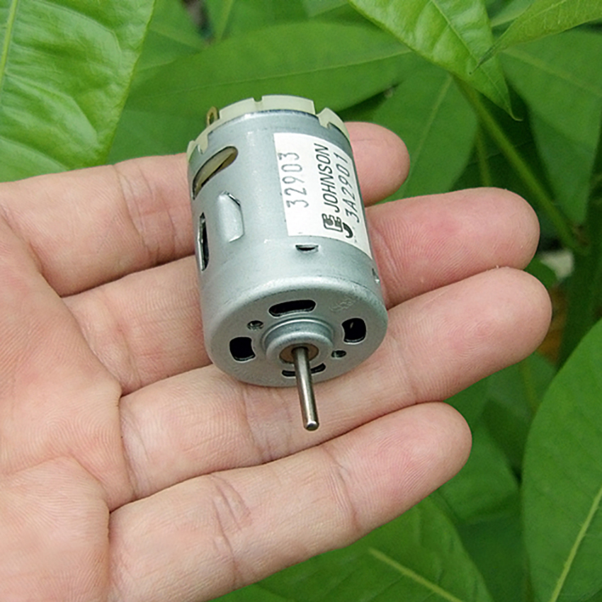 1PC Micro Motor 380 motor DC 7.4V 32500rpm high speed model motor for ship model car model Electric motors