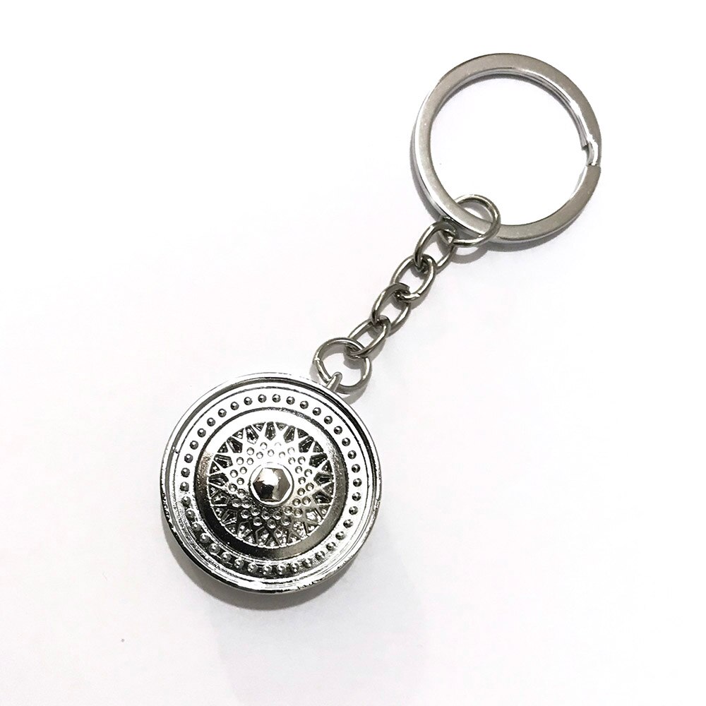 Llaveros de llanta negra para coche, llaveros Turbo Nos, llavero de metal con freno, rueda de discos, llavero concentrador, accesorios para coche: 13