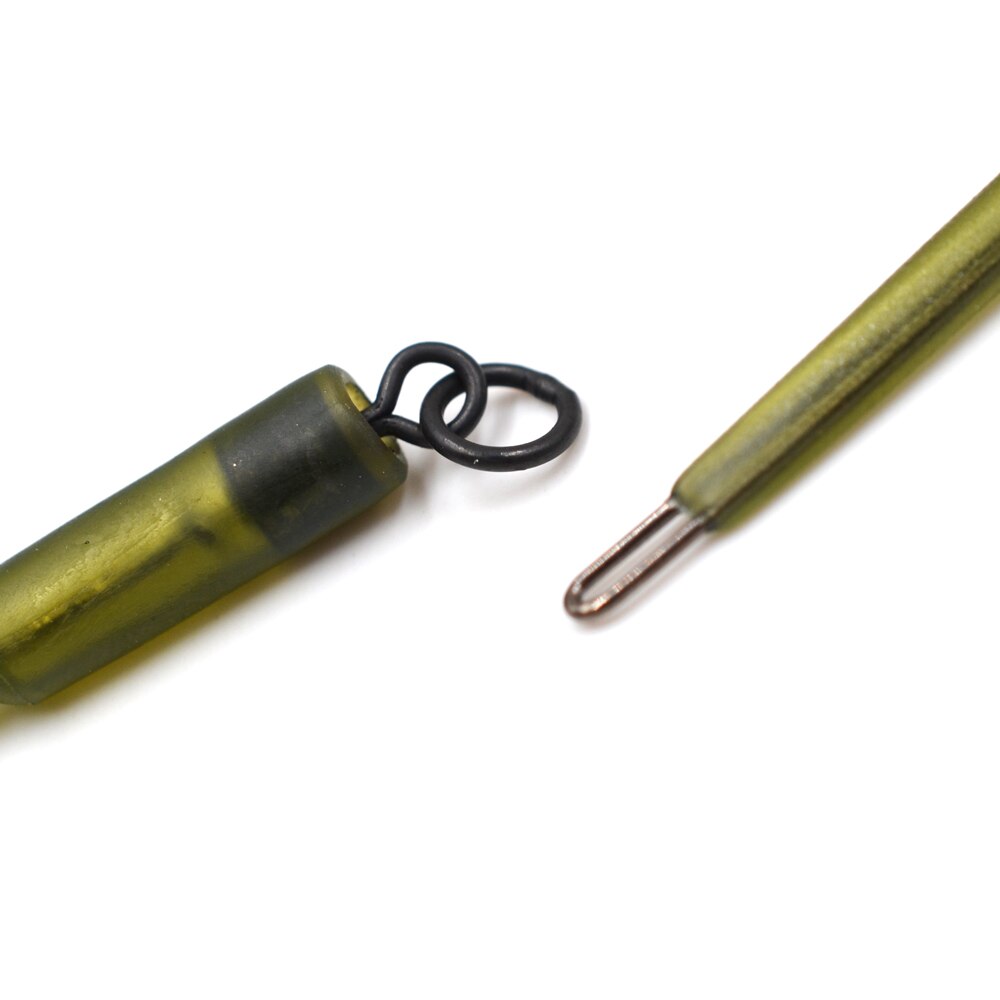 MNFT-Terminal de aparejos de pesca de carpa, Conector de vástagos de bolsa PVA, bolsas de tubo, vástagos, inserto de plomo, mástil de aparejos, 10 Uds.