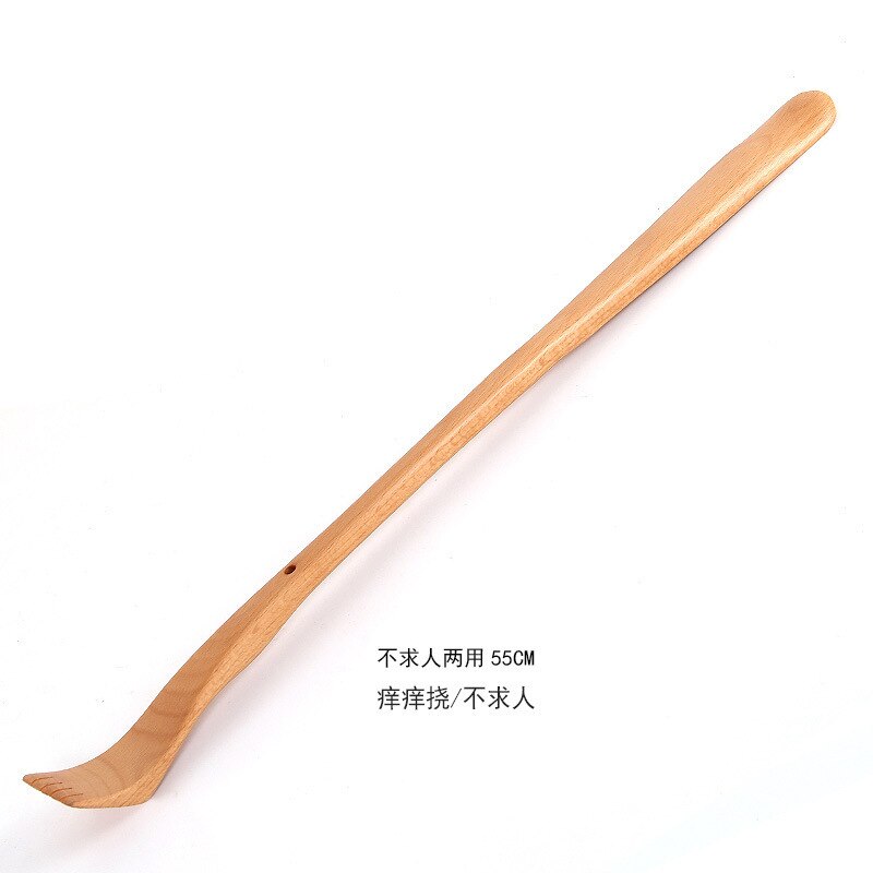 Gratte dos en bois, outil de santé pour gratter le dos en bois, masseur pour gratter le dos du corps, Massage du soulagement du bambou des démangeaisons: F