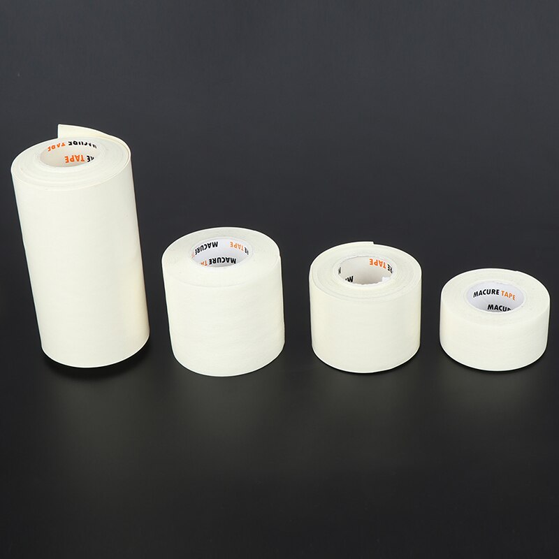 25/40/100mm Waterproof Sponge Beige Premium Adhesive Tape Sport Binding Physio Muscle Elastic Bandage Strain Injury Support