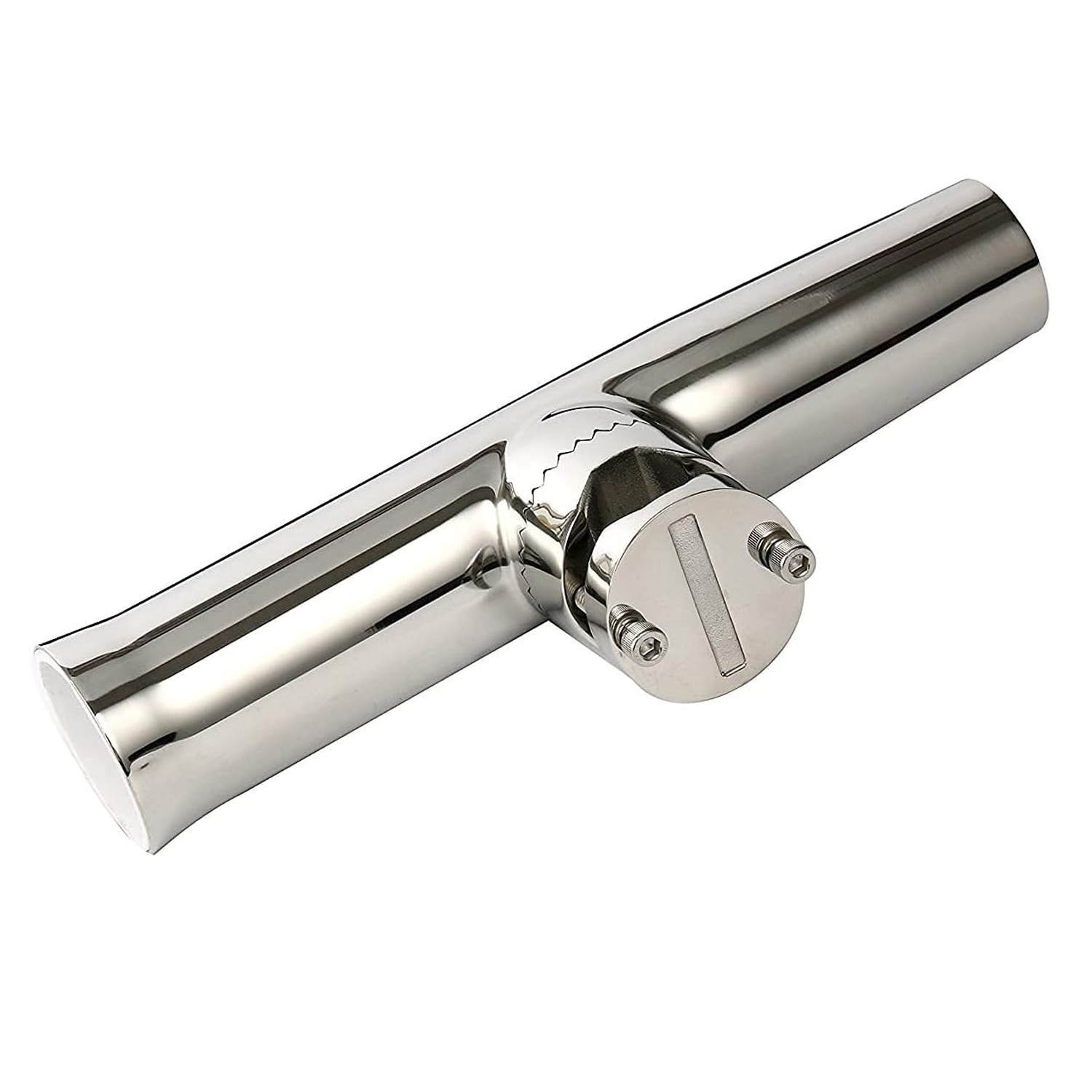 Boat Fishing Rod Holder Clamp Side Mount 7/8"-1" Rail Marine Accessories Boat Stainless Steel Rod Pole Bracket Tool